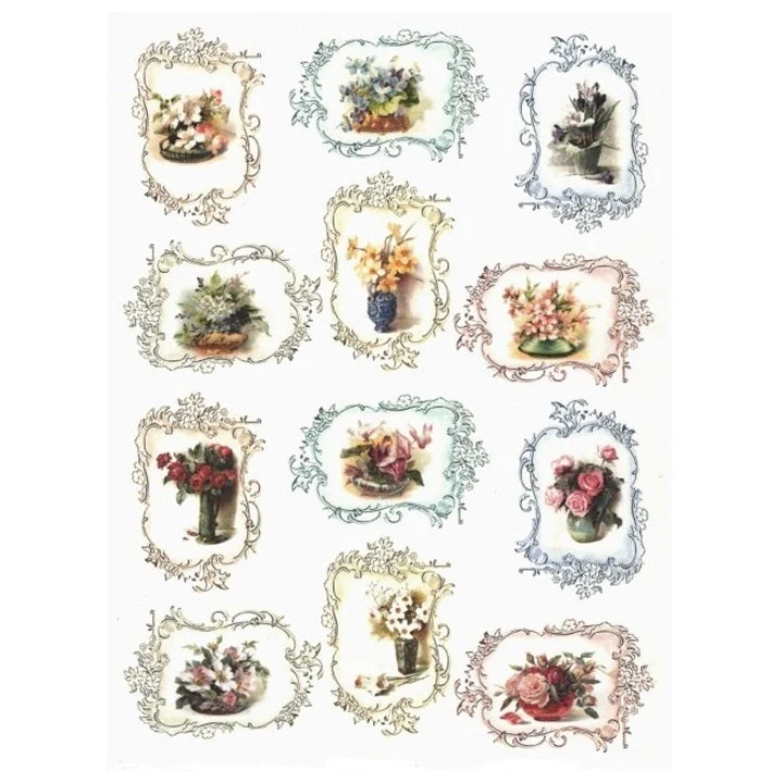 ITD A4 Rice Paper – Flowers in Frames