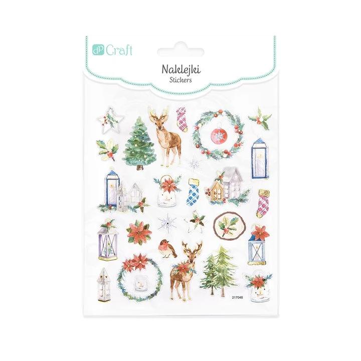 Set of 28 Christmas Stickers