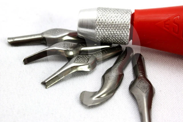 Linoleum Cutter with 5 Blades