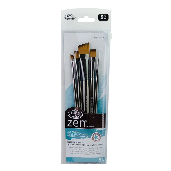 Royal and Langnickel Zen 73 Universal Brush Set of 5