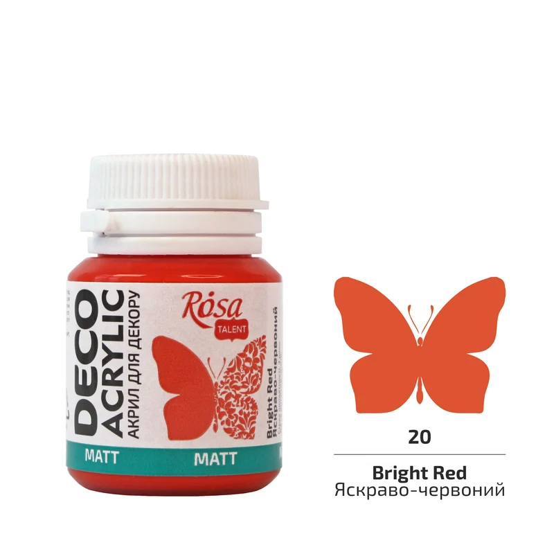 ROSA TALENT Decorative Acrylic Paint, MATT, 20 ml