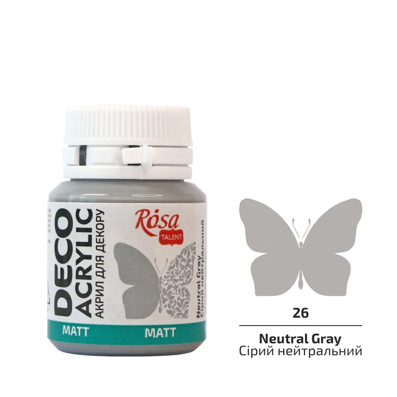 ROSA TALENT Decorative Acrylic Paint, MATT, 20 ml