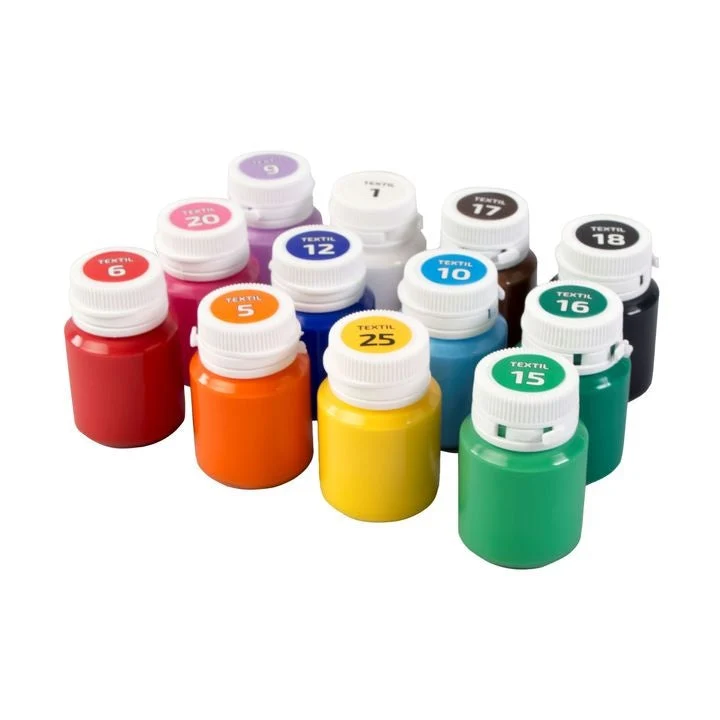 ROSA TALENT CAT Acrylic Paint Set for Fabric