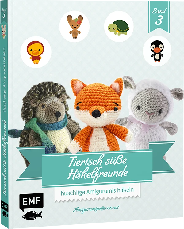 Tierisch süße Häkelfreunde. Niedliche Amiguris häkeln. Band 3
