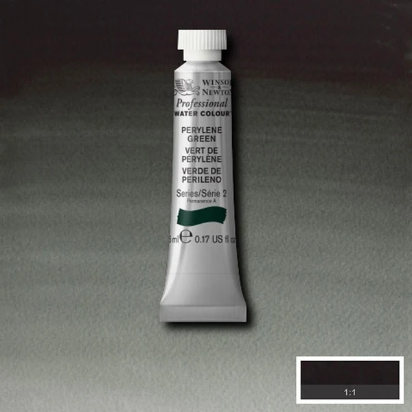Winsor and Newton - Professional Artists' Watercolour - 5ml - Perylene Green