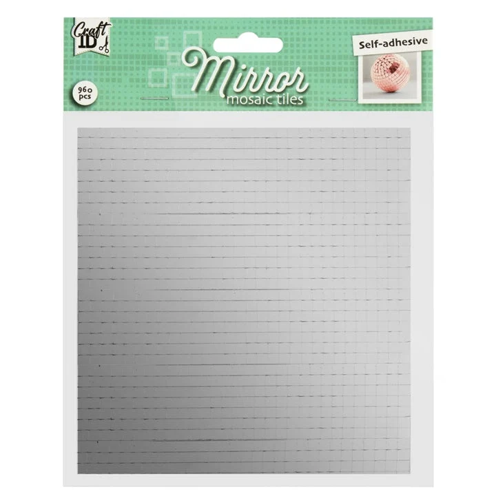 Self-Adhesive Mirror Squares