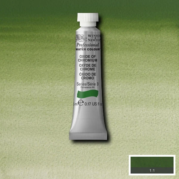 Winsor and Newton - Professional Artists' Watercolour - 5ml - Oxide Of Chromium