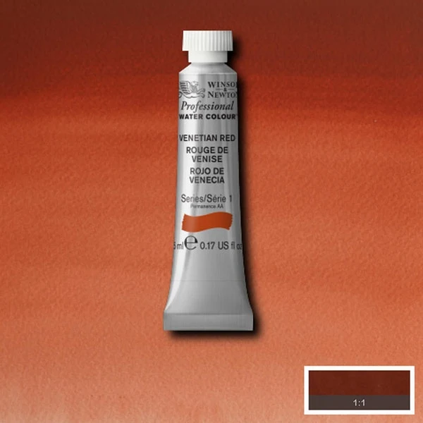Winsor and Newton - Professional Artists' Watercolour - 5ml - Venetian Red