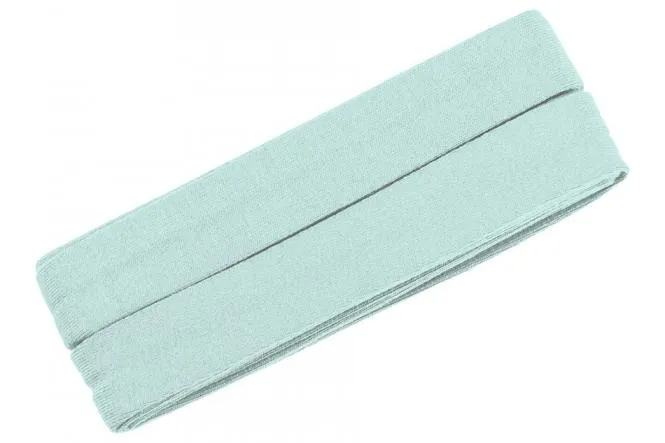 Jersey-Schrägband Viskose 3 Meter blau hellblau Nr. 102