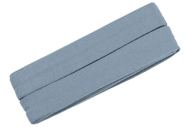 Jersey-Schrägband Viskose 3 Meter blau jeans Nr. 060
