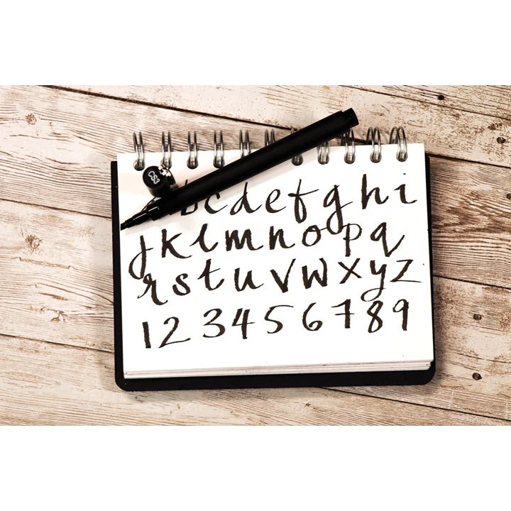 UNI PIN Calligraphy Fineliner Set of 8