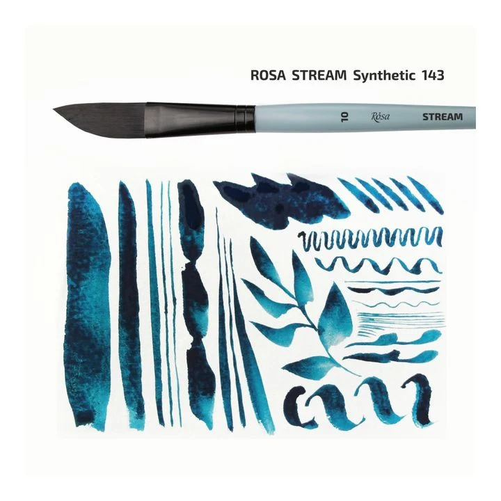 ROSA STREAM 143 Angled Synthetic Brush