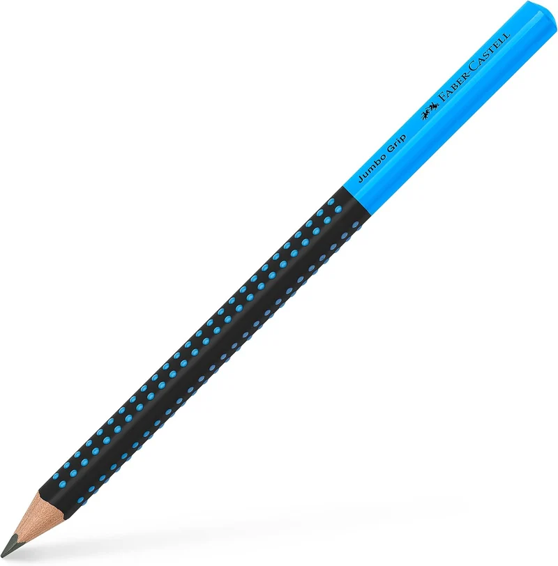 Faber-Castell Jumbo Grip Bleistift HB Schwarz-Blau Ergonomisch