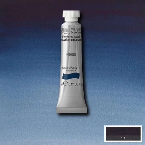 Winsor and Newton - Professional Artists' Watercolour - 5ml - Indigo