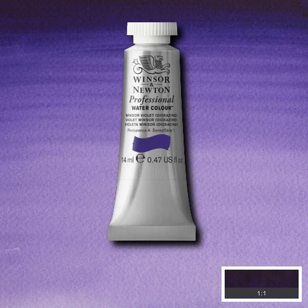 Winsor and Newton - Professional Artists' Watercolour - 14ml - Winsor Violet Dioxazine