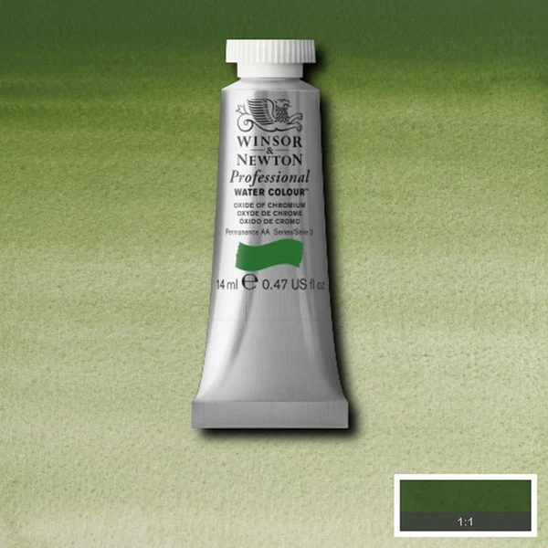 Winsor and Newton - Professional Artists' Watercolour - 14ml - Oxide Of Chromium