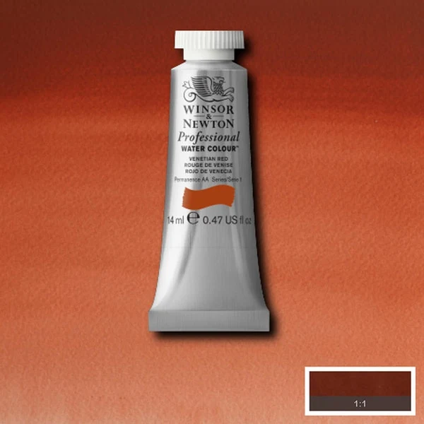 Winsor and Newton - Professional Artists' Watercolour - 14ml - Venetian Red