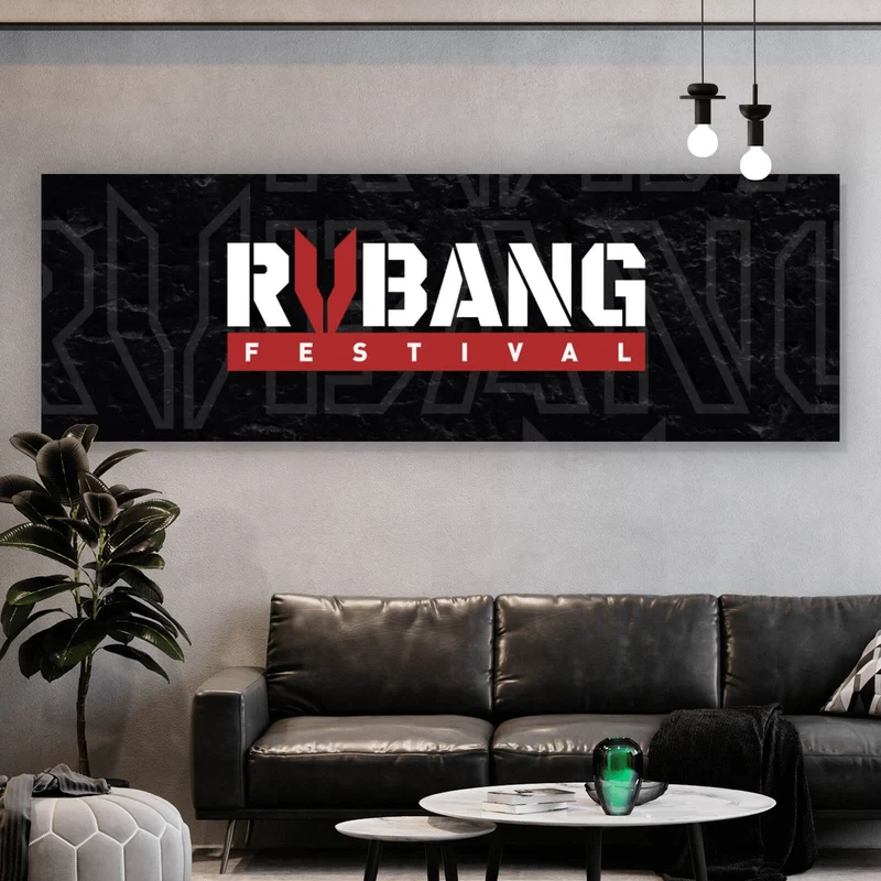 Poster RVBANG Logo No.1 Panorama