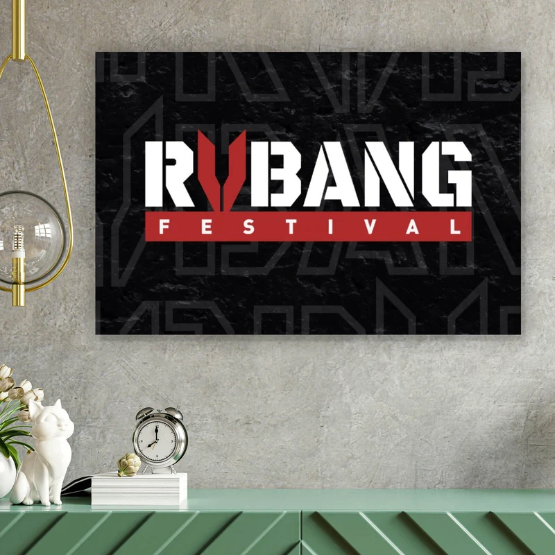 Acrylglasbild RVBANG Logo No.1 Querformat