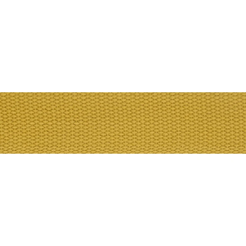 Gurtband Baumwolle 3cm gelb senfgelb