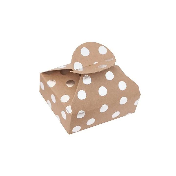 Silver Pattern Gift Boxes, 6 x 7.5 x 2.5 cm, Set of 4
