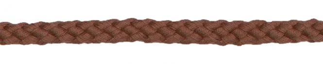 Bademantelkordel 8 mm braun brandy