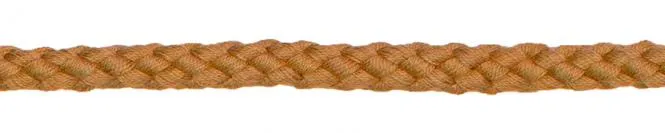 Bademantelkordel 8 mm braun kamel