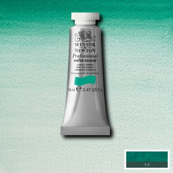 Winsor and Newton - Professional Artists' Watercolour - 14ml - Cobalt Green