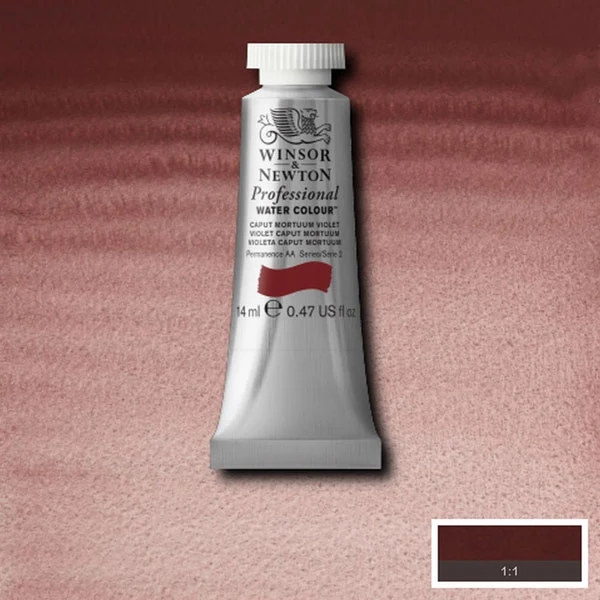 Winsor and Newton - Professional Artists' Watercolour - 14ml - Caput Mortum Violet