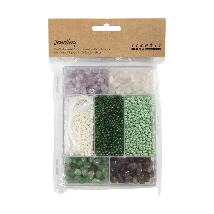 Jewelry-Making Craft Set - Green Mix