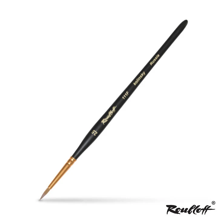 Roubloff 111F Round Natural Kolinsky Brush