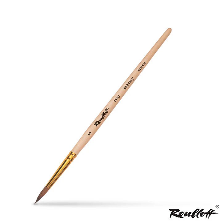 Roubloff 1110 Round Natural Kolinsky Brush