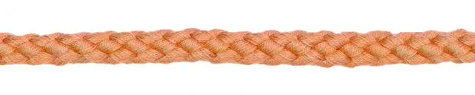 Bademantelkordel 8 mm orange apricot
