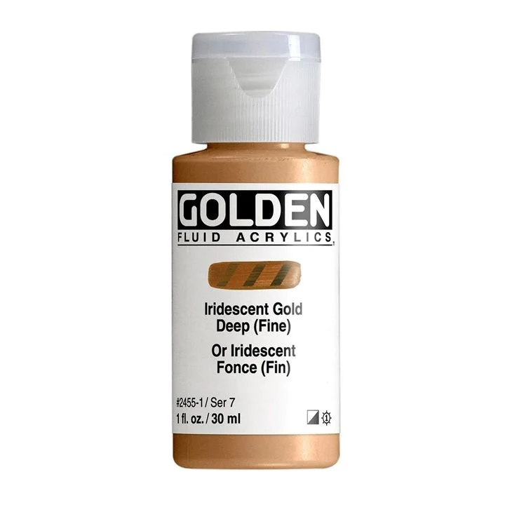 GOLDEN Fluid Iridescent Acrylic Paint 30 ml