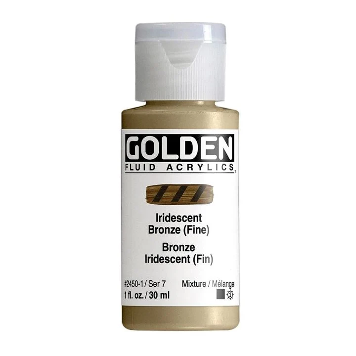 GOLDEN Fluid Iridescent Acrylic Paint 30 ml
