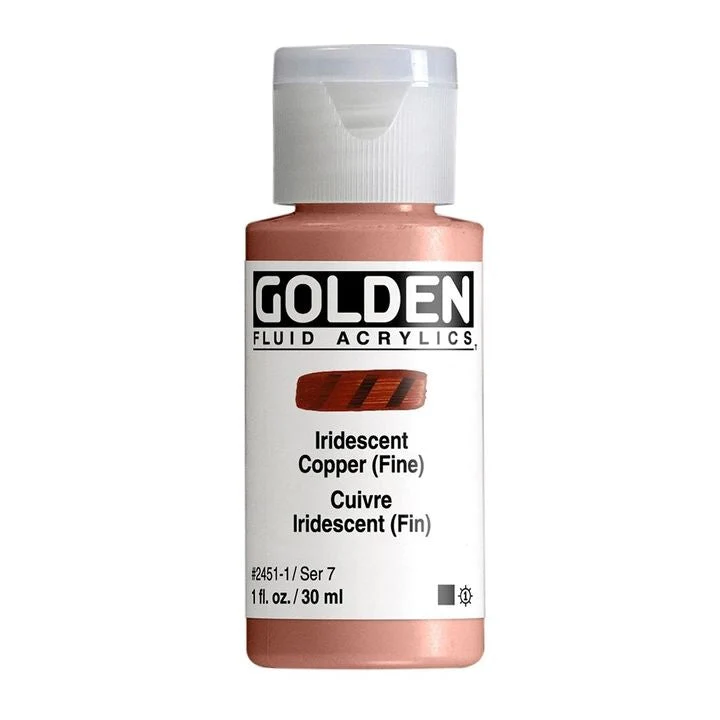 GOLDEN Fluid Iridescent Acrylic Paint 30 ml
