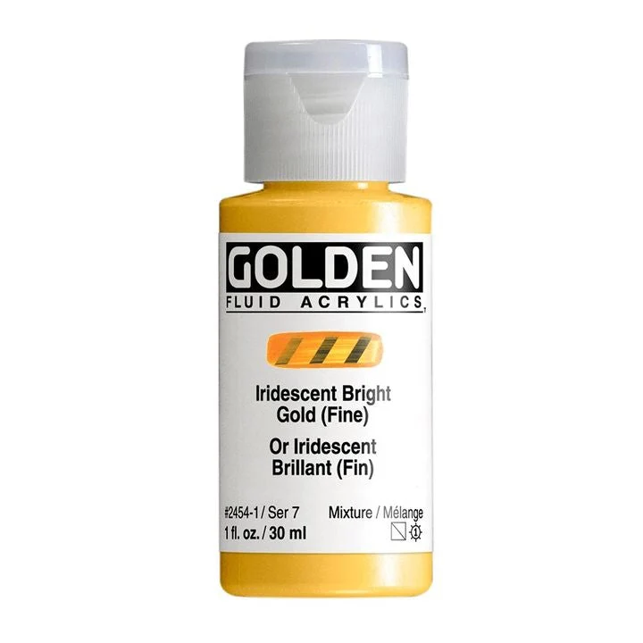 GOLDEN Fluid Iridescent Acrylic Paint 30 ml