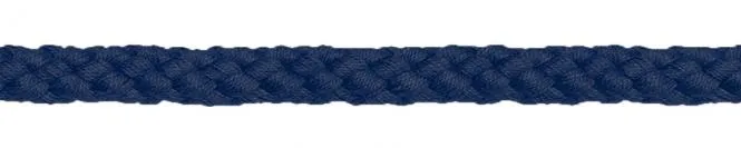Bademantelkordel 8 mm blau tintenblau