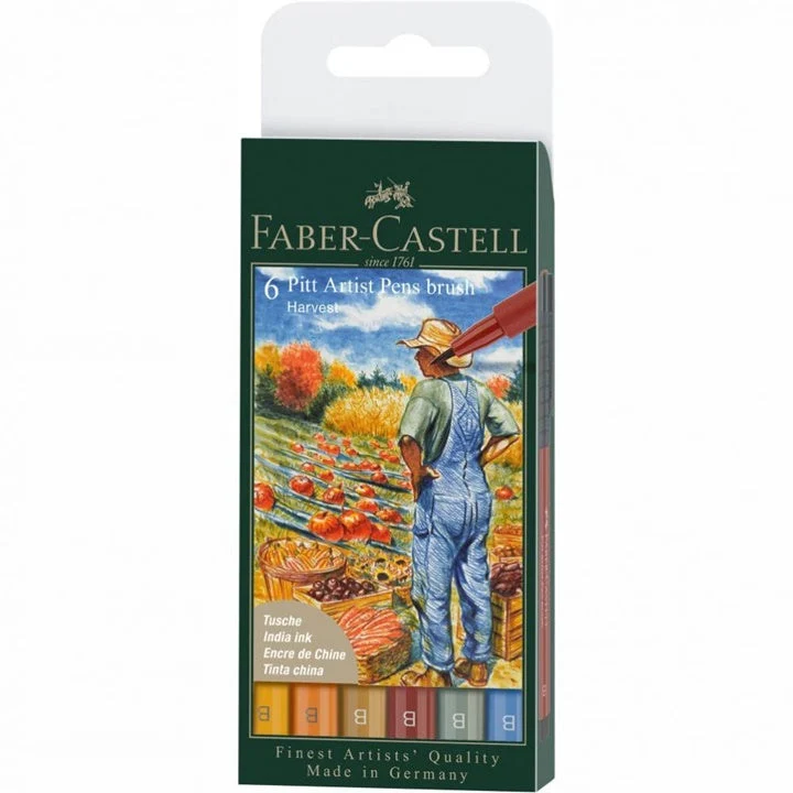PITT Artistic Brush Marker Set, Harvest