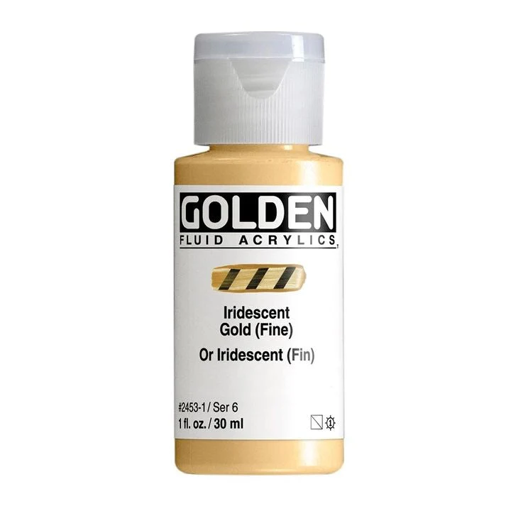 GOLDEN Fluid Iridescent Acrylic Paint 118 ml