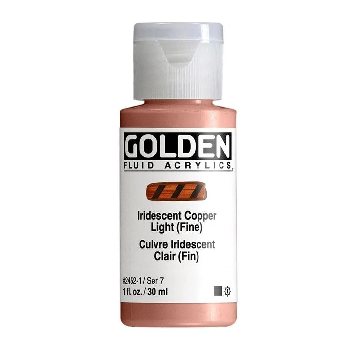 GOLDEN Fluid Iridescent Acrylic Paint 118 ml