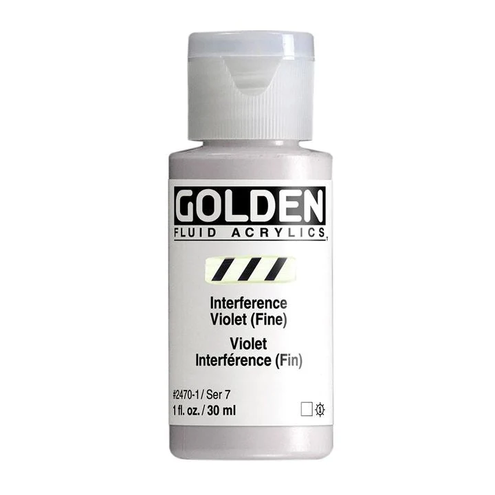 GOLDEN Fluid Interference Acrylic Paint, 30 ml