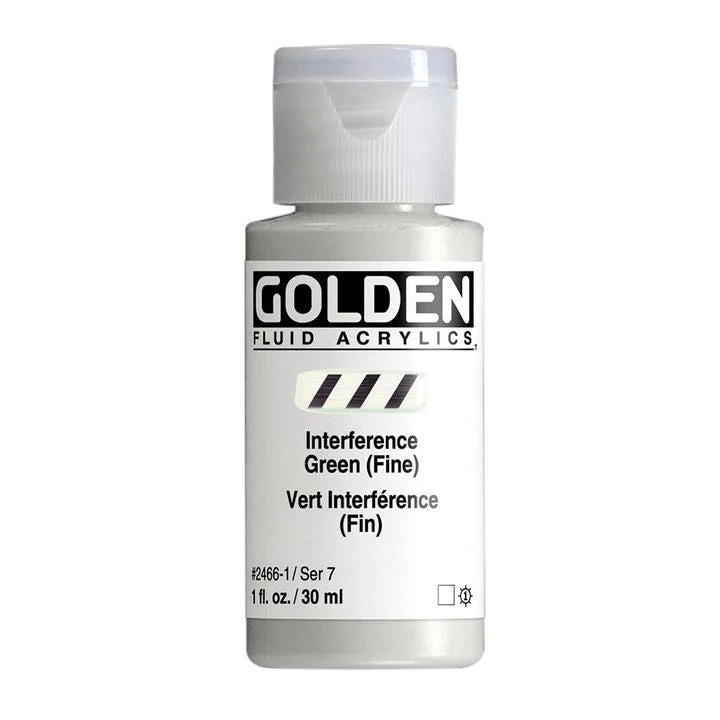 GOLDEN Fluid Interference Acrylic Paint, 118 ml