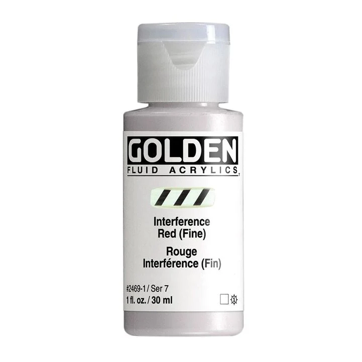 GOLDEN Fluid Interference Acrylic Paint, 118 ml