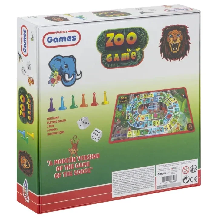 Zoo Game Family Board Game