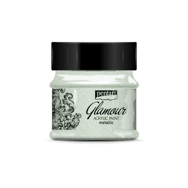 Glamour Metallic Acrylic Paint, 50 ml