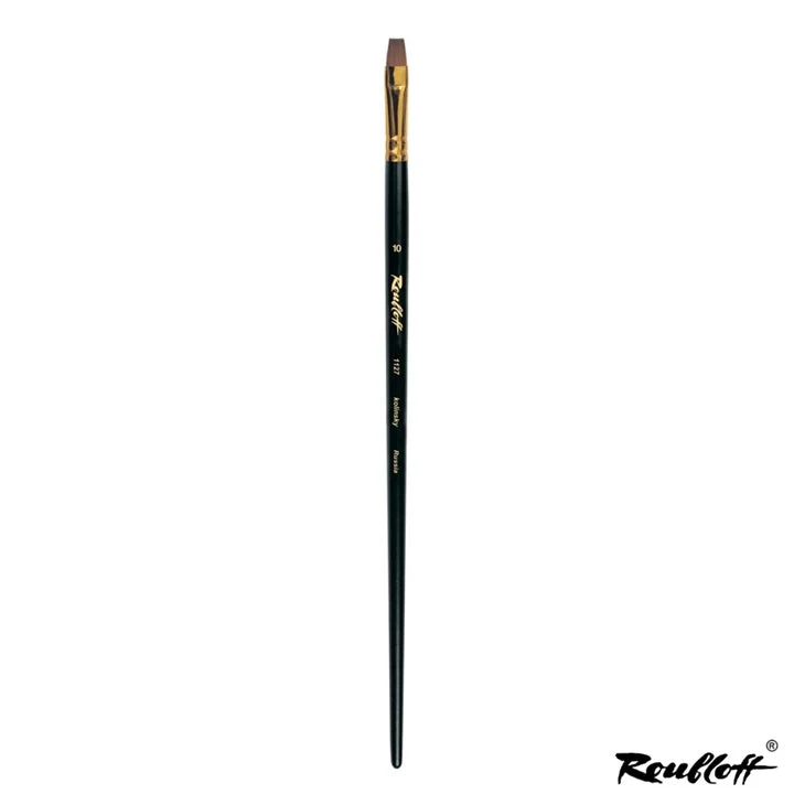 Roubloff 1127 Flat Natural Kolinsky Brush