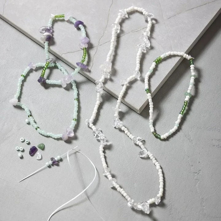 Jewelry-Making Craft Set, Brown Mix