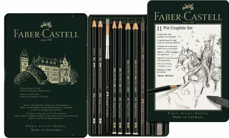 Pitt Grafit Small Set in Tin