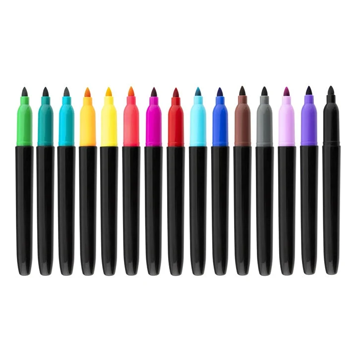 Permanent Markers, 30 pcs